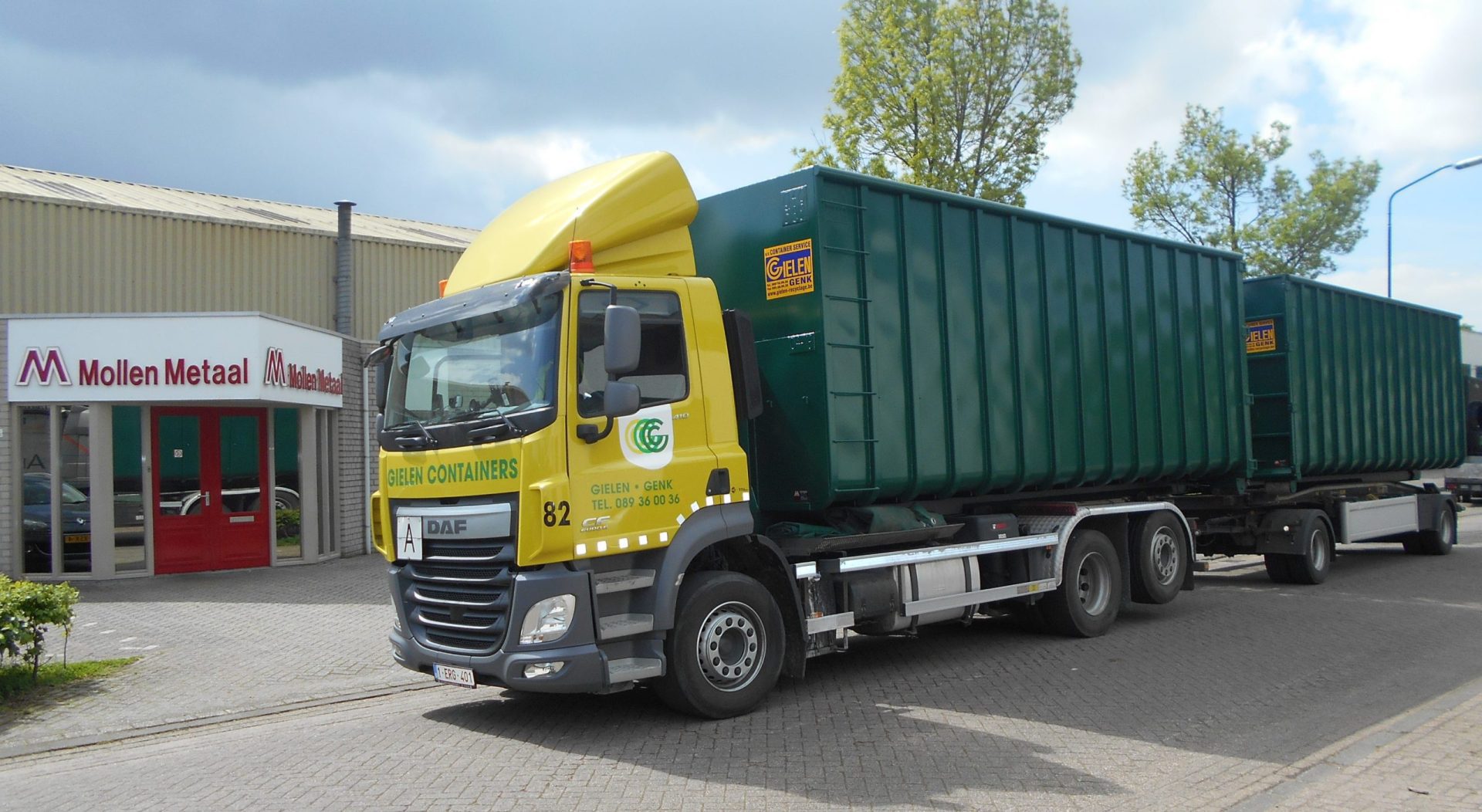 Mollen Container, specialist voor een op maat gemaakte container.